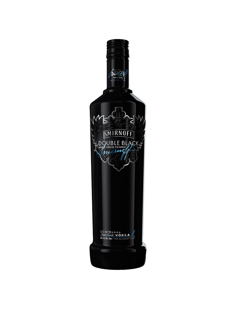 Vodka Smirnoff Double Black 70cl