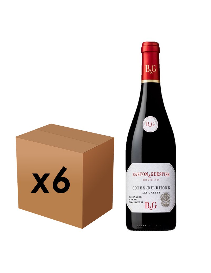 Barton & Guestier Côtes du Rhône - Au carton (6 bouteilles)