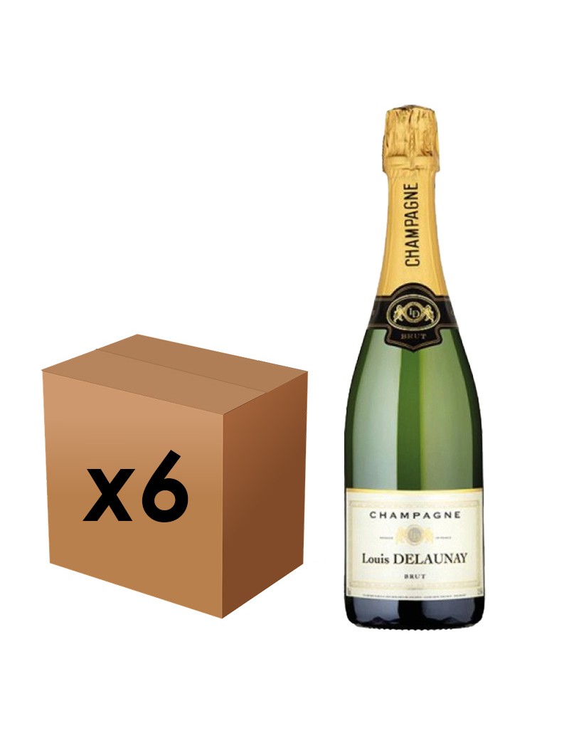 Champagne Louis Delaunay Brut - Au carton (6 bouteilles)