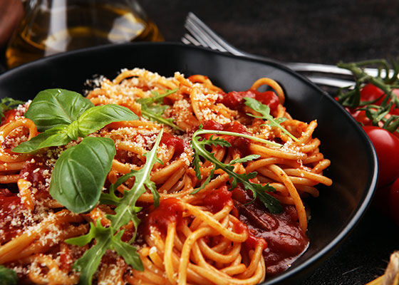 Spaghettis à la bolognaise